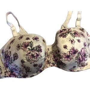 Floral Print Bra , Perfect for Everyday Wear Torrid Curve Underwire Bra 42DD